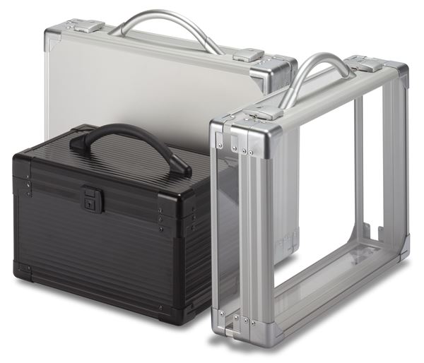 G-serie systeemkoffer met aluminium buitenzijde G-serie systeemkoffer met aluminium buitenzijde