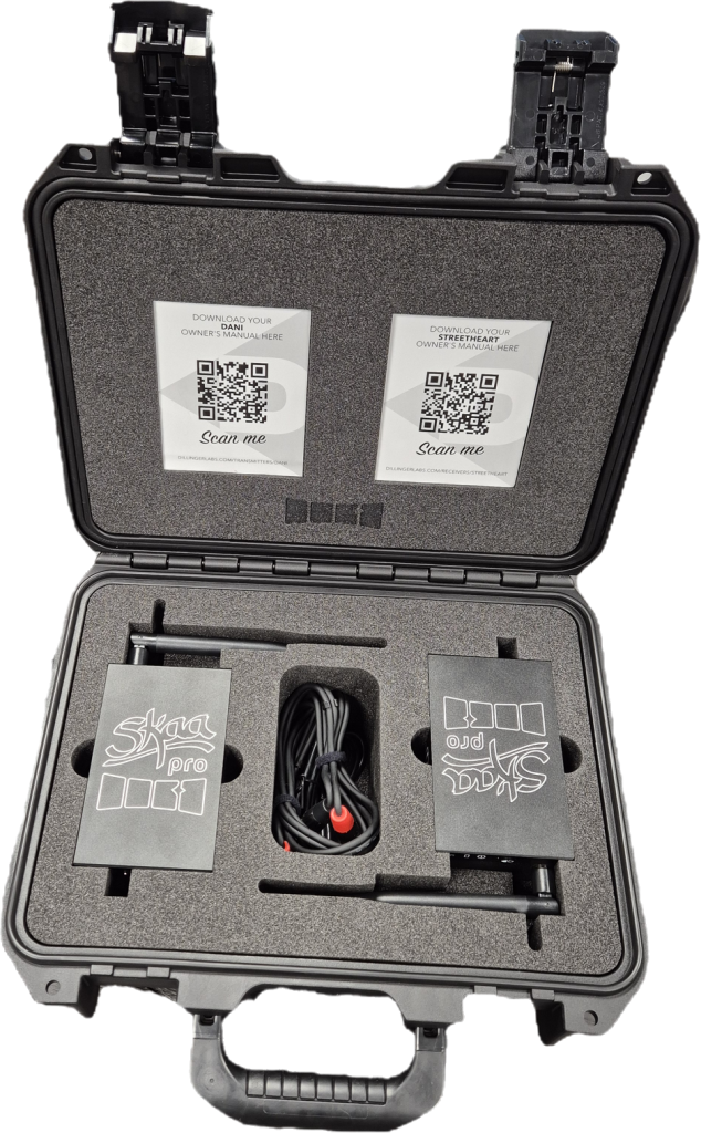 Skaa Dani en Streetheart case set Peli Stormcase iM2100 black black met interieur