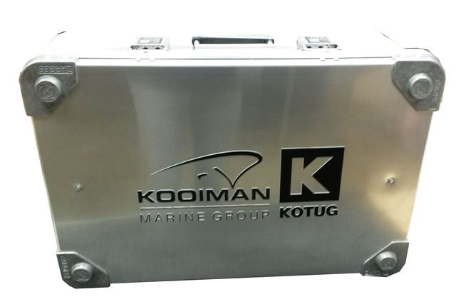 K470 case with custom label