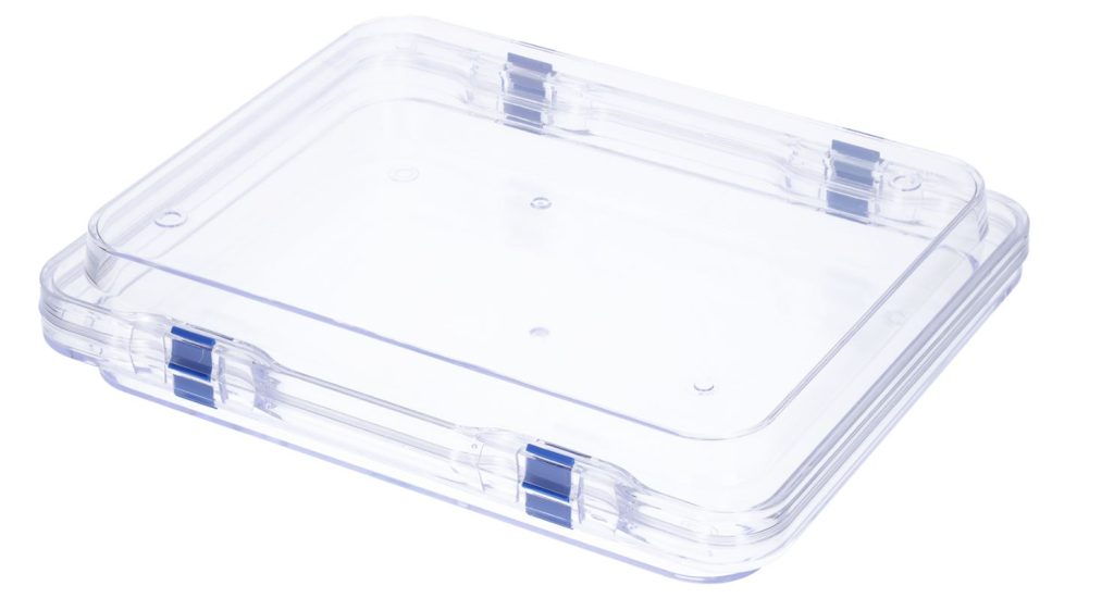 Membraan Box 250x200x50mm uitw. (223x173x45mm inw.)transparant