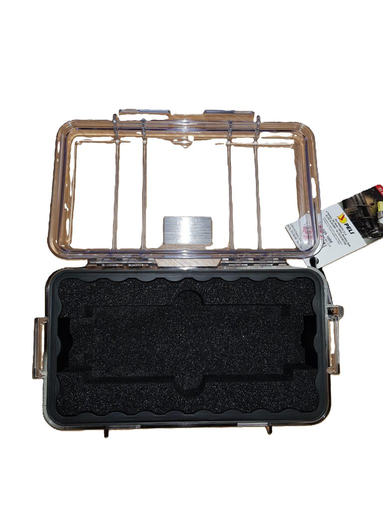 micro case with custom foam