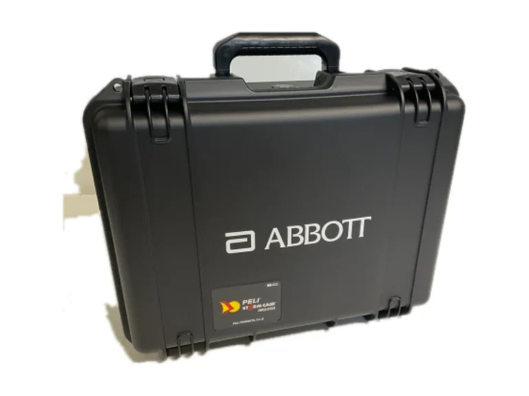 Abbott: Transportkoffers voor medische demo-materialen door heel Europa en het Midden-Oosten